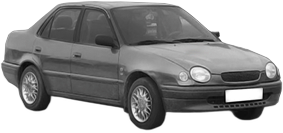 Oglinda Completa Stanga TOYOTA COROLLA (_E11_) din 1995 - 2002, Auto, Reglaj mecanic