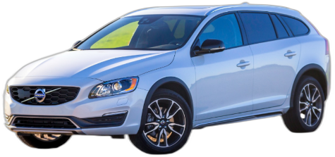 Set Covorase Auto Si Tavita Portbagaj VOLVO V60 I Cross Country (157) din 2015-2018, Cauciuc, Protectie Porbagaj, 4x Stickere auto cu VOLVO