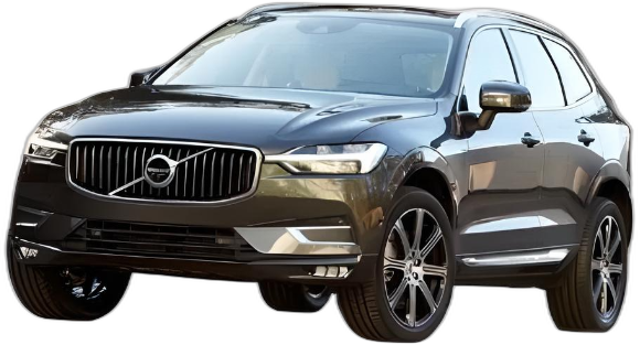 Set 5 covorase auto VOLVO XC60 II (246) din 2004-2011, cu covoras tunel median, cauciuc, 4x Stickere auto cu VOLVO