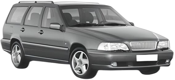 Oglinda Completa Dreapta VOLVO V70 I (875, 876) din 1995 - 2000, Auto, Reglaj electric