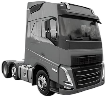 Set Huse Scaune Camion Tir DAF FH III din 2020-2024, Auto, Model ELEGANCE S, Culoare Negru, 4x Stickere auto cu DAF