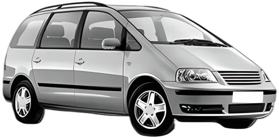Oglinda Completa Stanga Volkswagen SHARAN (7M8, 7M9, 7M6) din 1995 - 2010, Auto, Reglaj mecanic