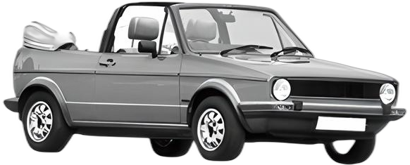 Oglinda Completa Dreapta Volkswagen GOLF I Cabriolet (155) din 1979 - 1993, Auto, Reglaj manual