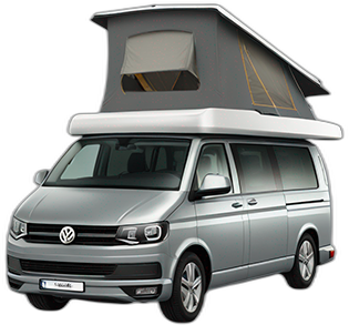 Oglinda Completa Dreapta Volkswagen CALIFORNIA T6 Camper (SGC, SGG, SHC) din 2015 - 2024, Auto, Reglaj electric