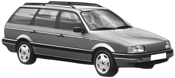 Oglinda Completa Dreapta Volkswagen PASSAT B3/B4 Variant (3A5, 35I) din 1988 - 1997, Auto, Reglaj mecanic