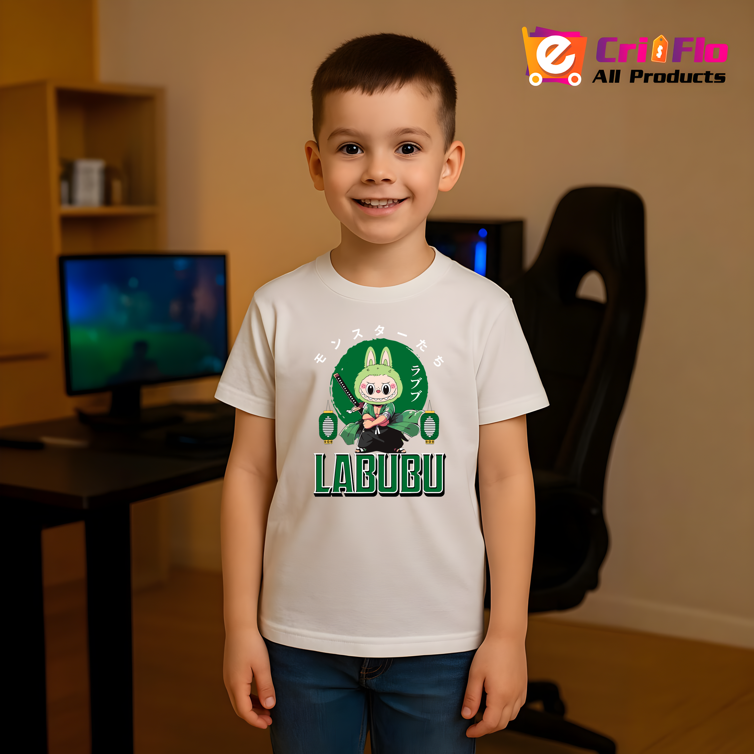 Tricou Labubu love jap, Unisex Dama si Barbat | Copii