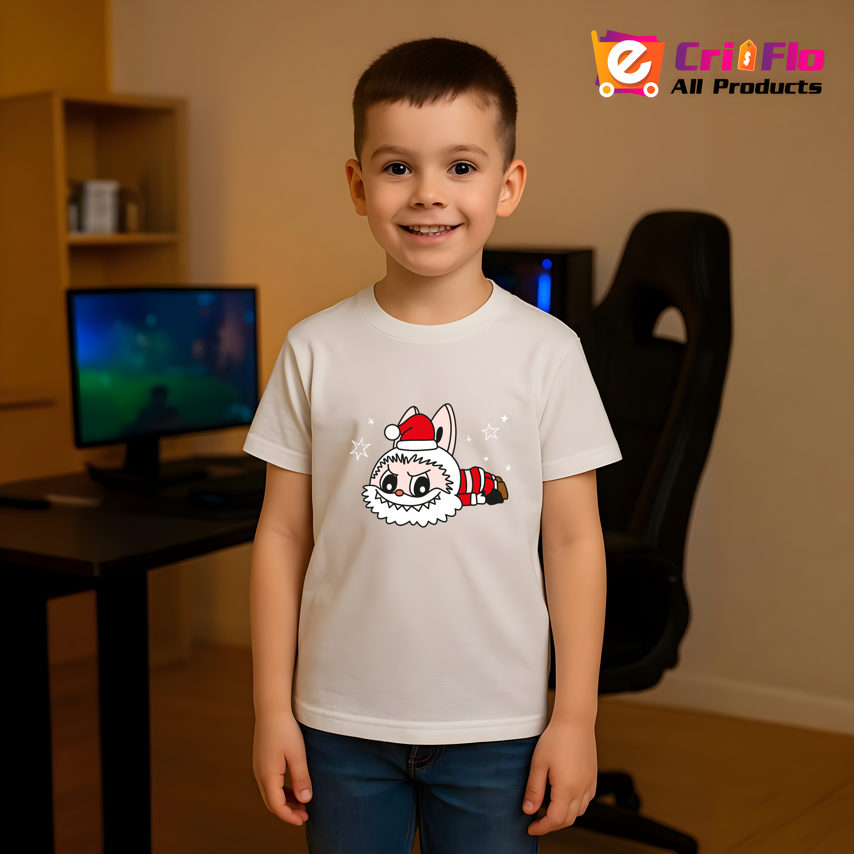 Tricou Labubu mos culcat, Unisex Dama si Barbat | Copii