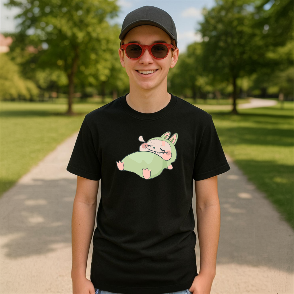Tricou Labubu bebelus, Unisex Dama si Barbat | Copii