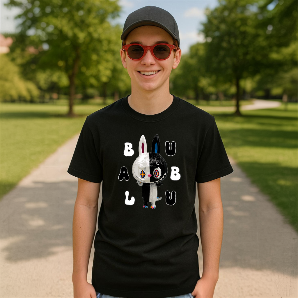 Tricou Labubu blur bubu, Unisex Dama si Barbat | Copii