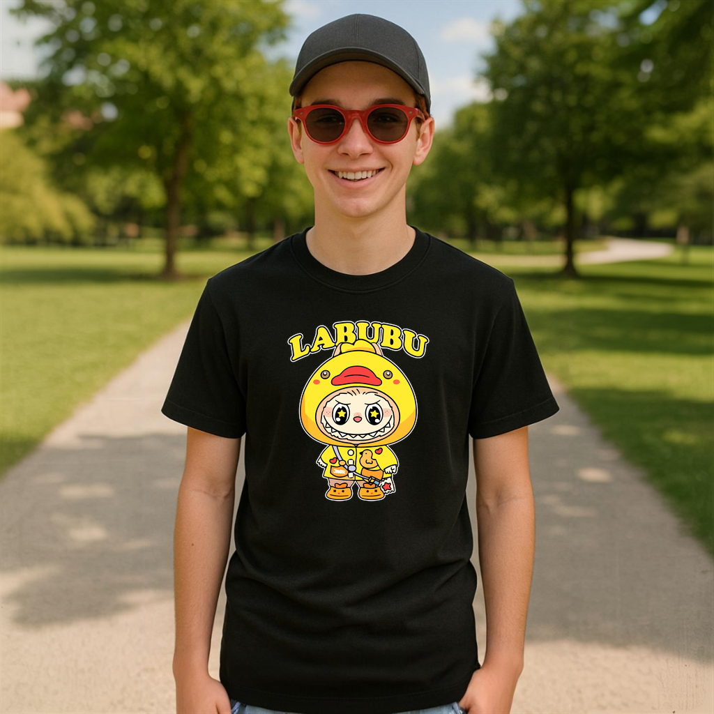 Tricou Labubu costum ratoi, Unisex Dama si Barbat | Copii 