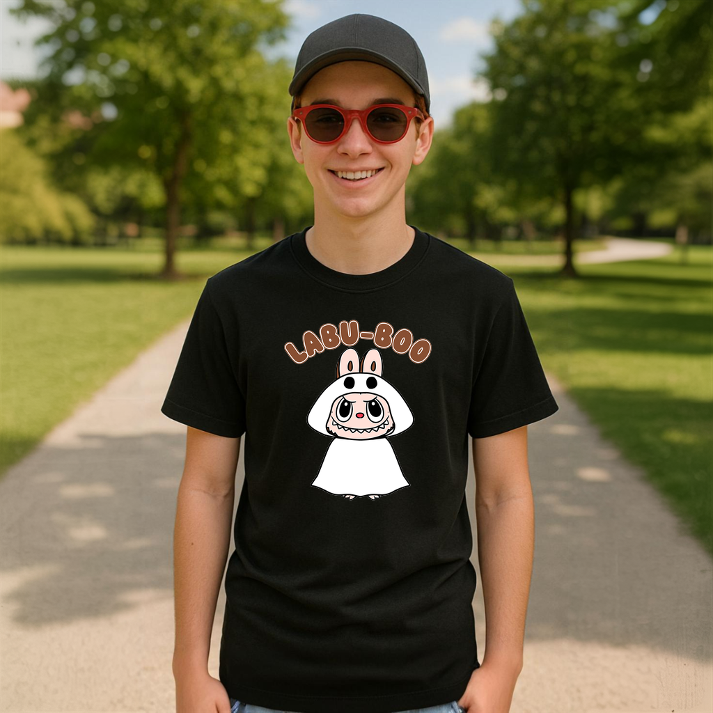 Tricou Labubu fantoma, Unisex Dama si Barbat | Copii 