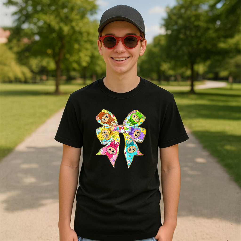 Tricou Labubu fundita mare, Unisex Dama si Barbat | Copii
