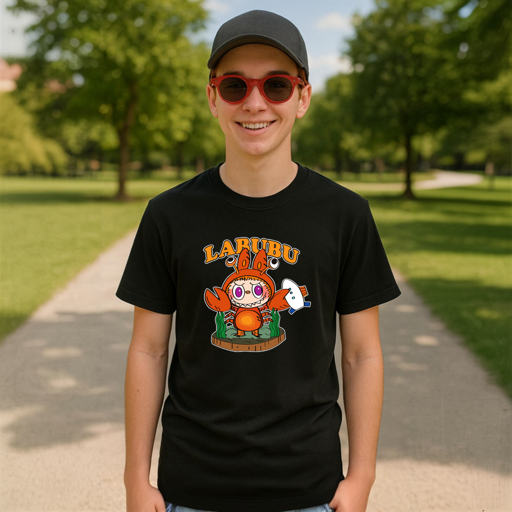 Tricou Labubu homar, Unisex Dama si Barbat | Copii 