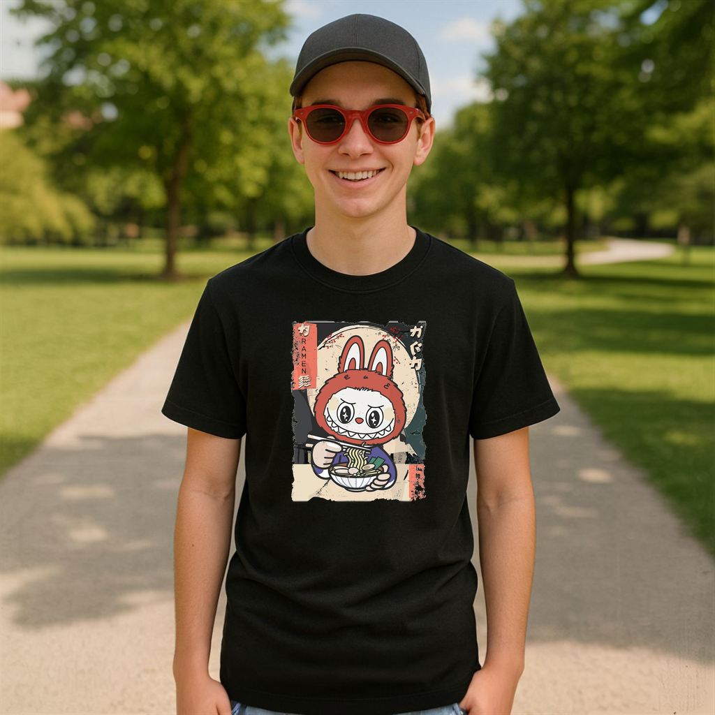 Tricou Labubu katana, Unisex Dama si Barbat | Copii