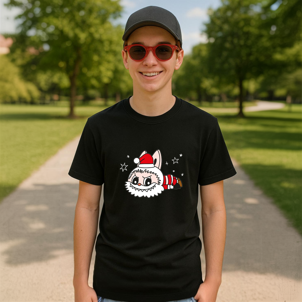 Tricou Labubu mos culcat, Unisex Dama si Barbat | Copii 