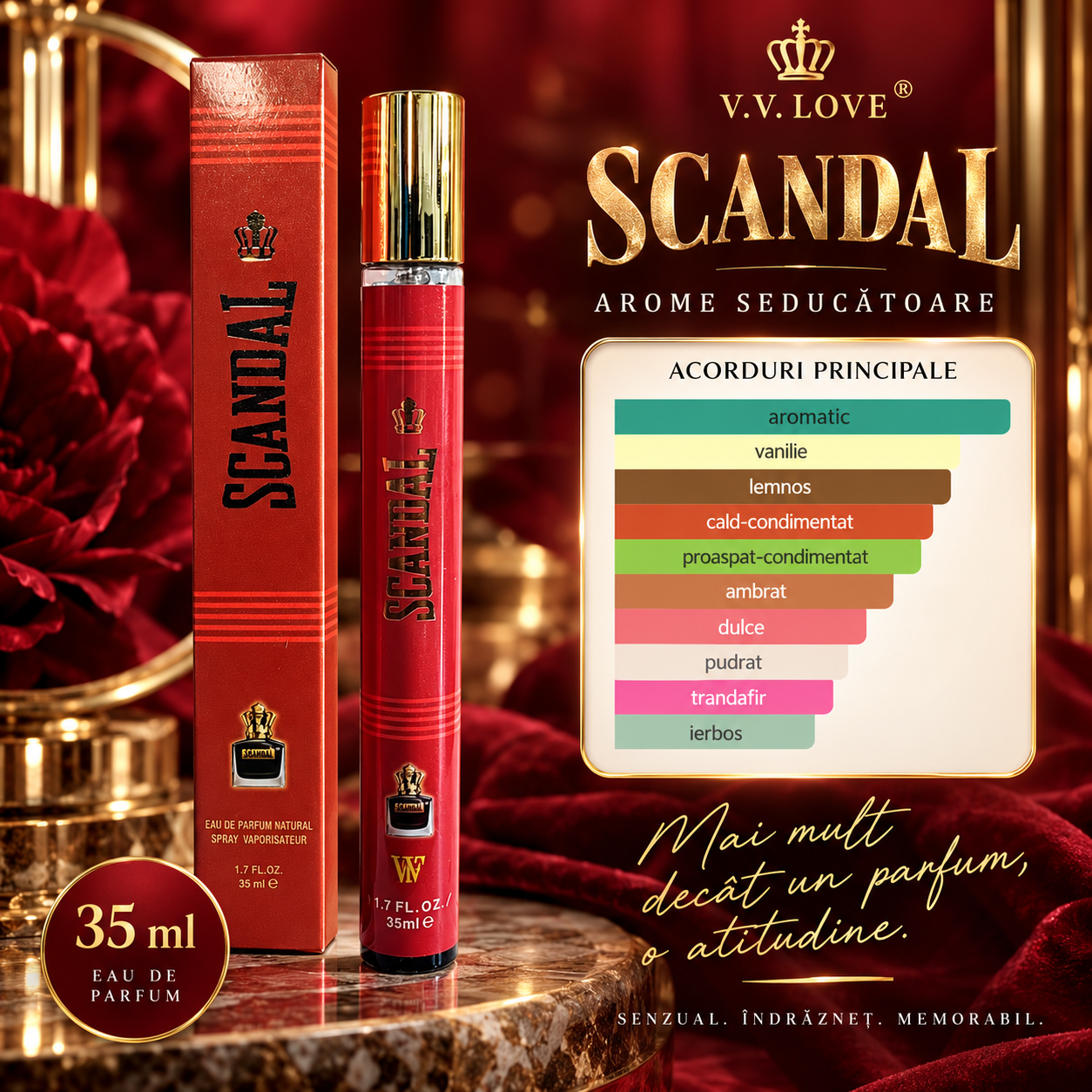 Scandal V.V. Love cu nucsoara