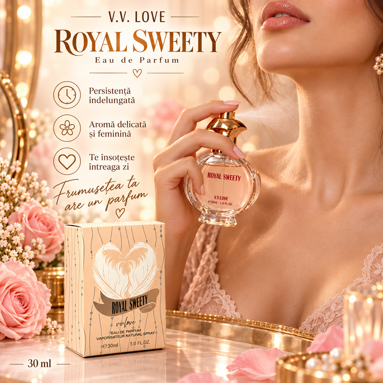 V.V. LOVE Royal Sweety parfum dama 30 ml