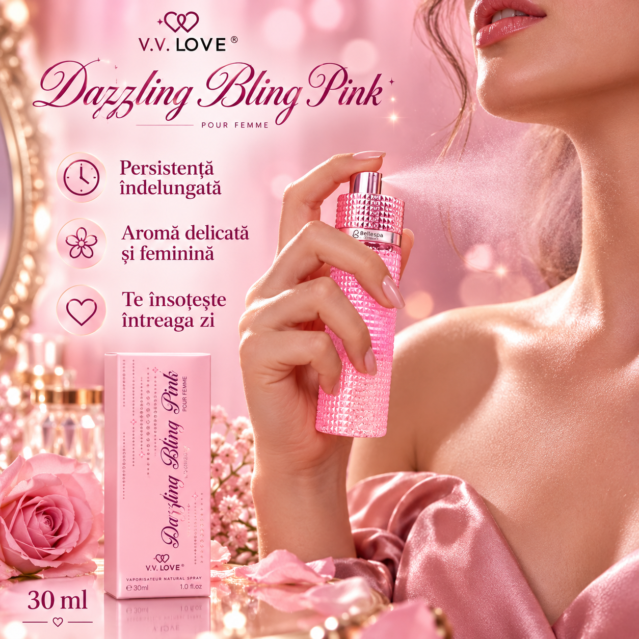 Parfum dama Dazzling Bling Pink V.V. LOVE