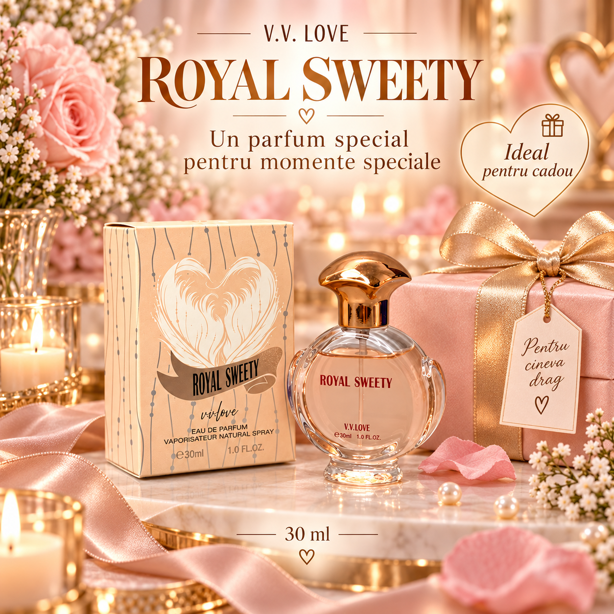 Parfum dama Royal Sweety V.V. LOVE 30 ml