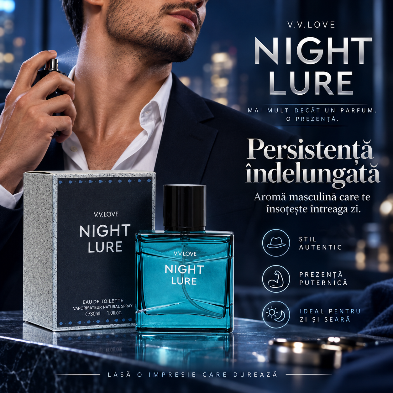 Parfum Night Lure V.V. LOVE format 30 ml