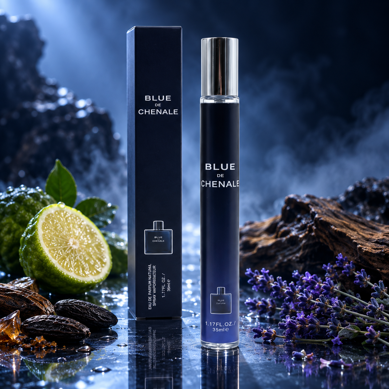 Blue de Chenale V.V. Love cu lemn de santal cedru si tonka