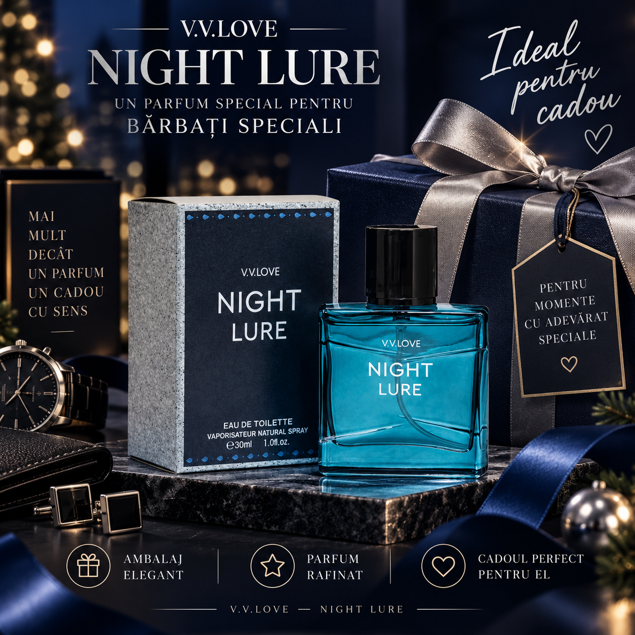 Flacon parfum V.V. LOVE Night Lure 30 ml