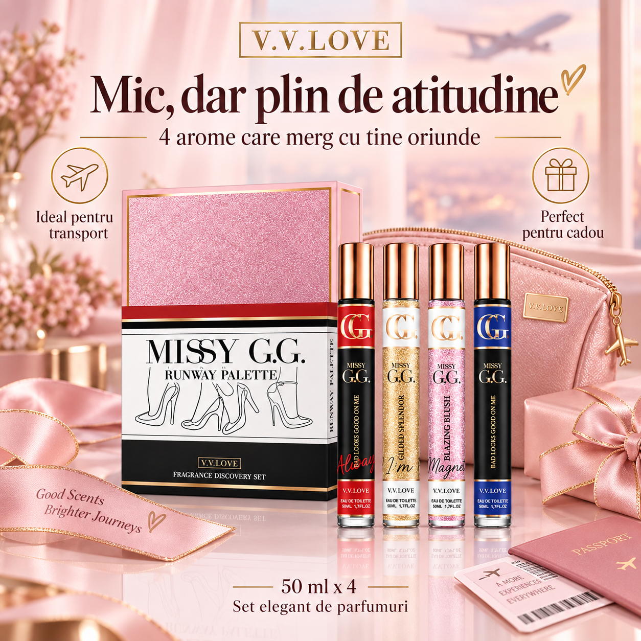 VV Love Blazing Blush si Missy GG Run Way 35 ml
