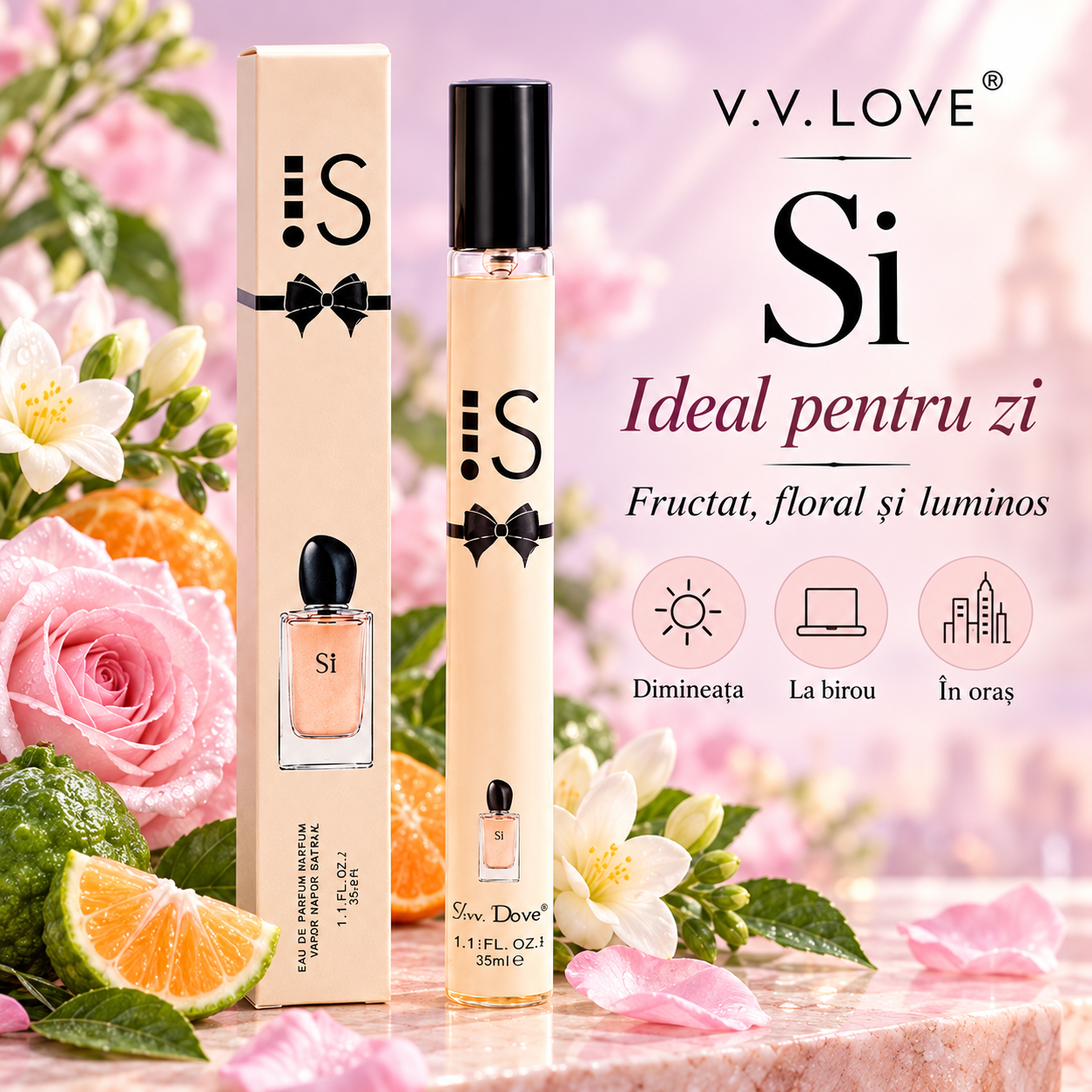 Si V.V. Love Apa de Parfum pentru femei 35 ml