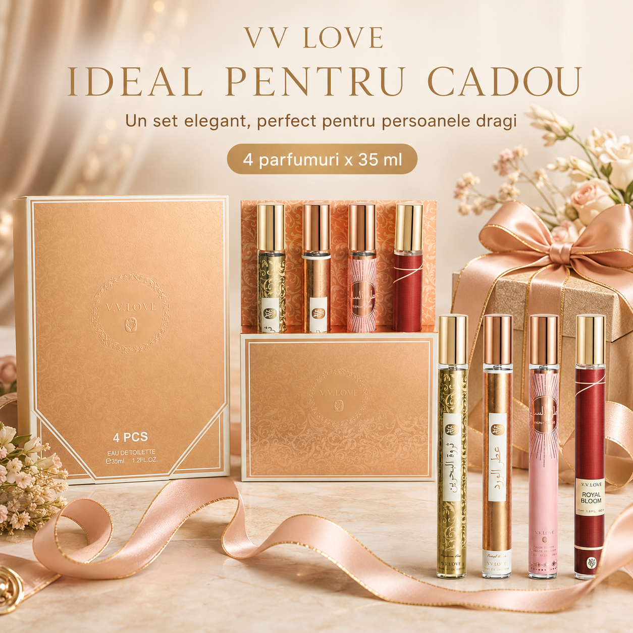 Rosed Attor V.V. Love 35 ml Rosed Attor V.V. Love parfum damă 35 ml din setul Irezistibile