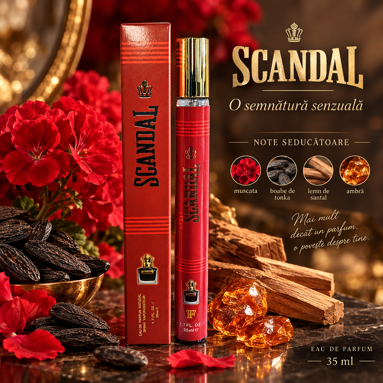 Parfum Scandal V.V. Love 35 ml compact