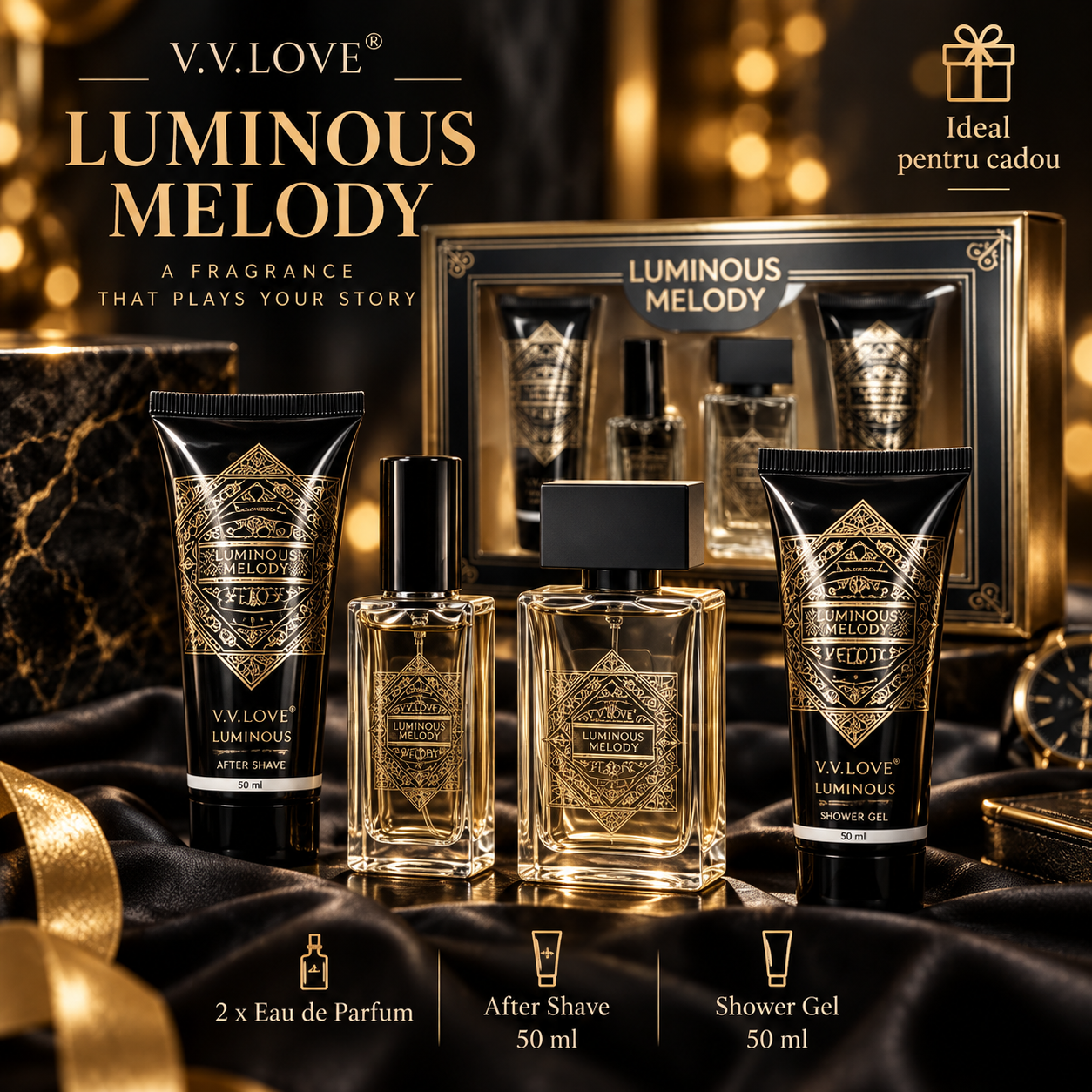 V.V. Love Luminous Melody Eau de Parfum 30 ml barbati