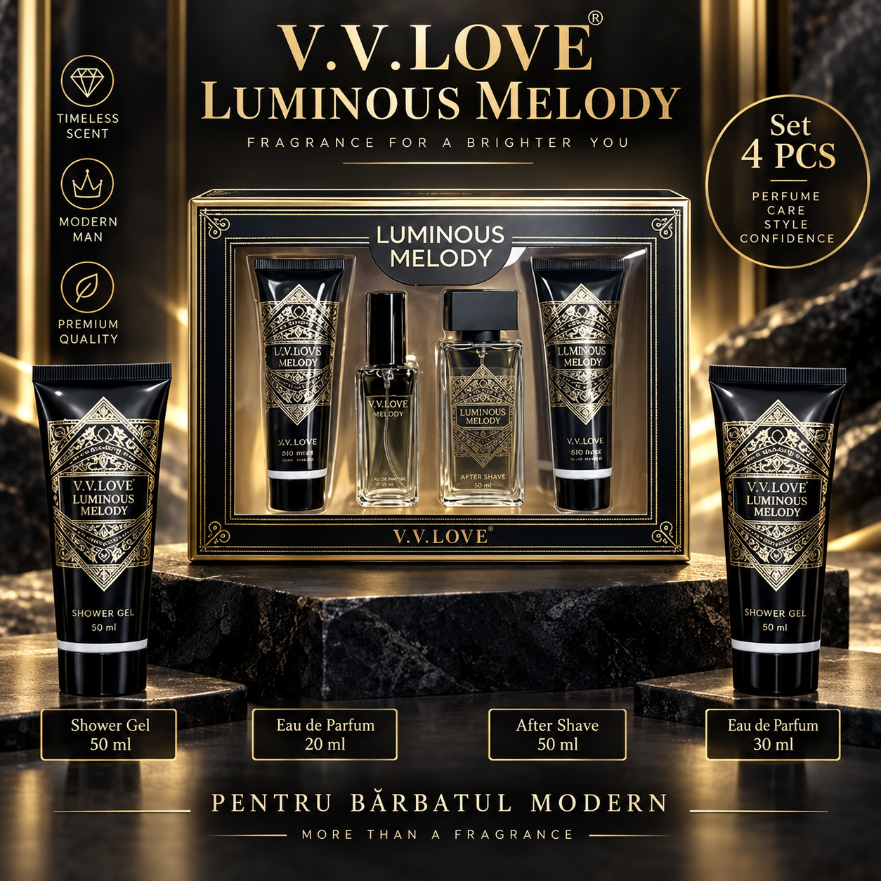 V.V. Love Luminous Melody Eau de Parfum 20 ml barbati