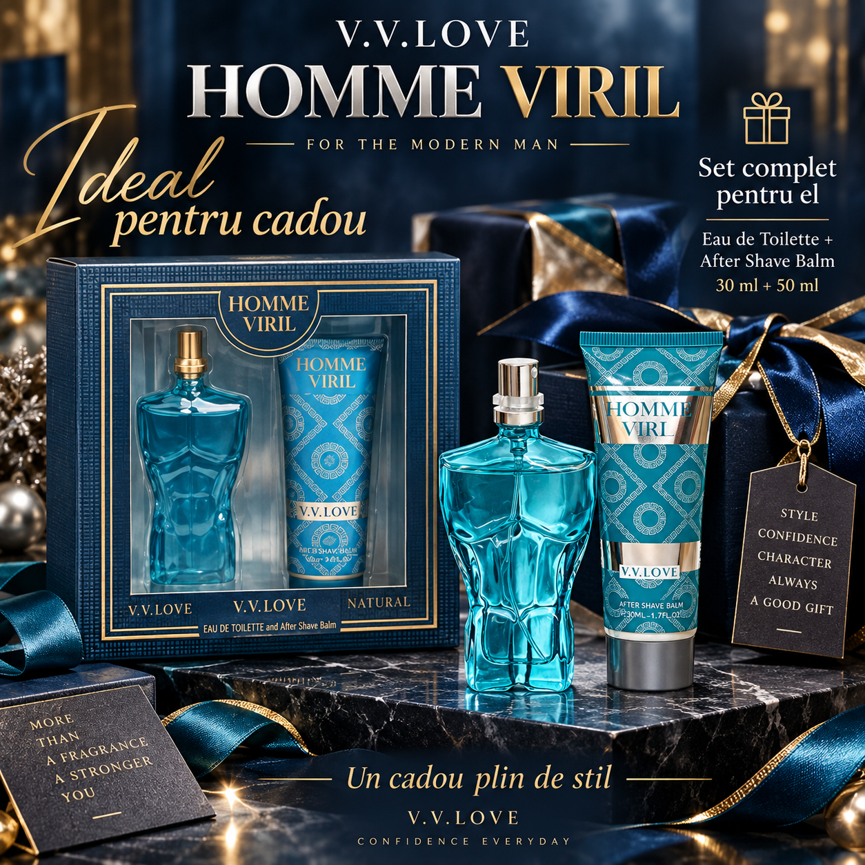 V.V.Love Homme Viril After Shave Balm 50 ml balsam dupa ras barbati