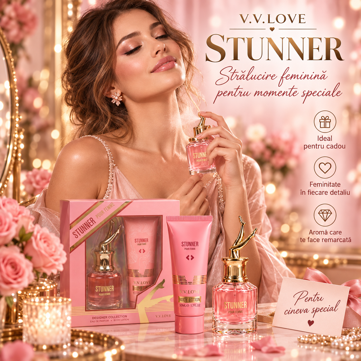 V.V.Love Stunner Body Lotion 50 ml lotiune de corp pentru femei